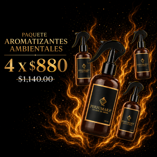 4 Aromatizantes Ambientales x $880