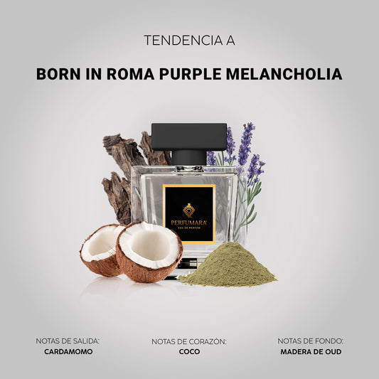 Tendencia a CBorn In Roma Purple Melancholia