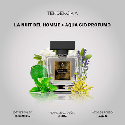 CLA NUIT DEL HOMME + AQUA GIO PROFUMO