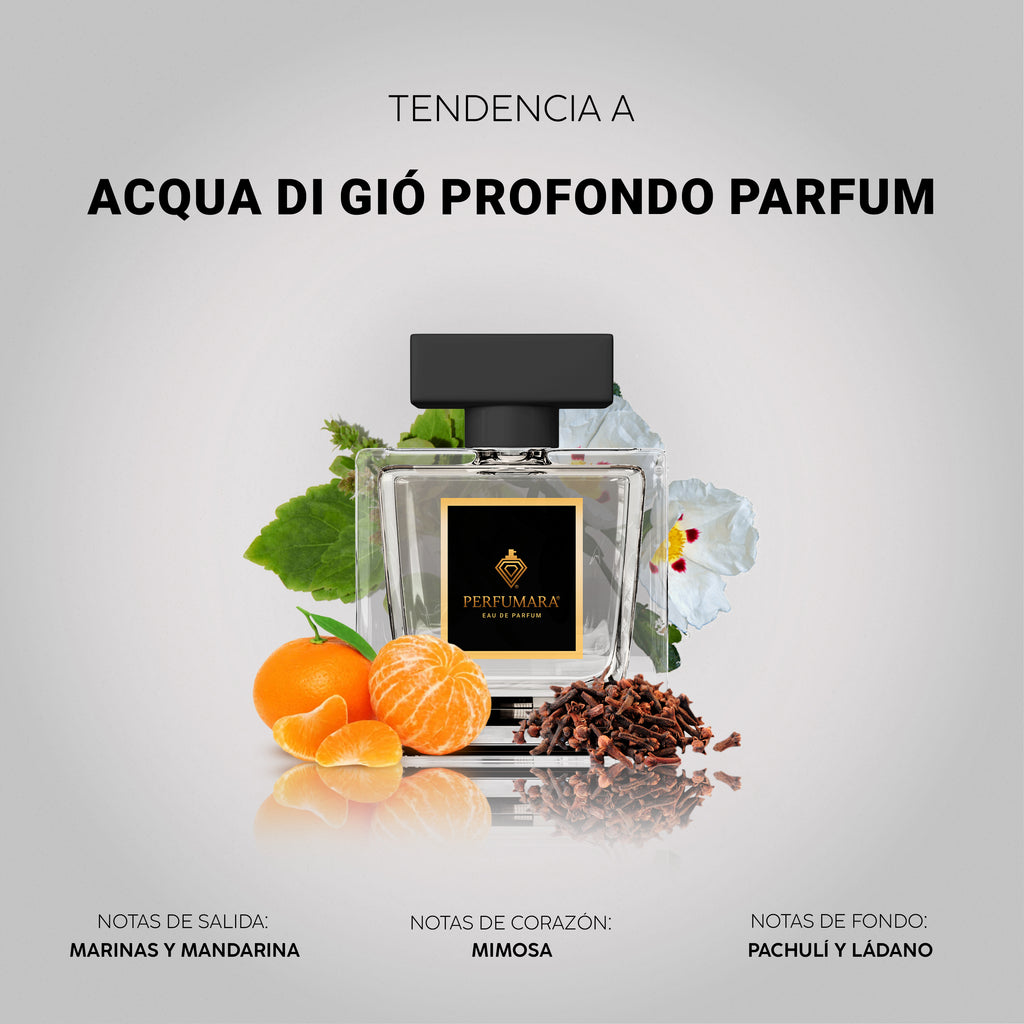 Tendencia a Aqua di Giò Profondo Parfum