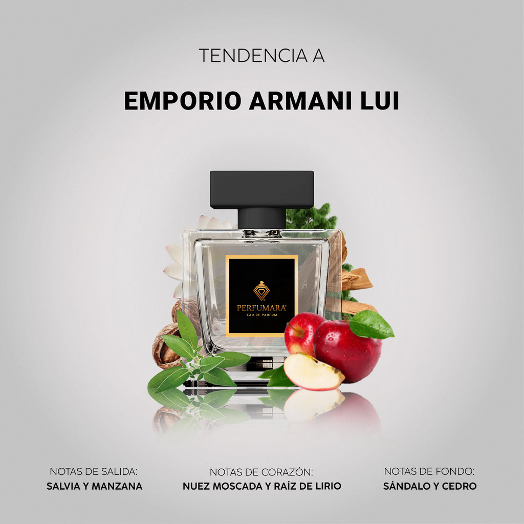 Tendencia a CEmporio Armani Lui