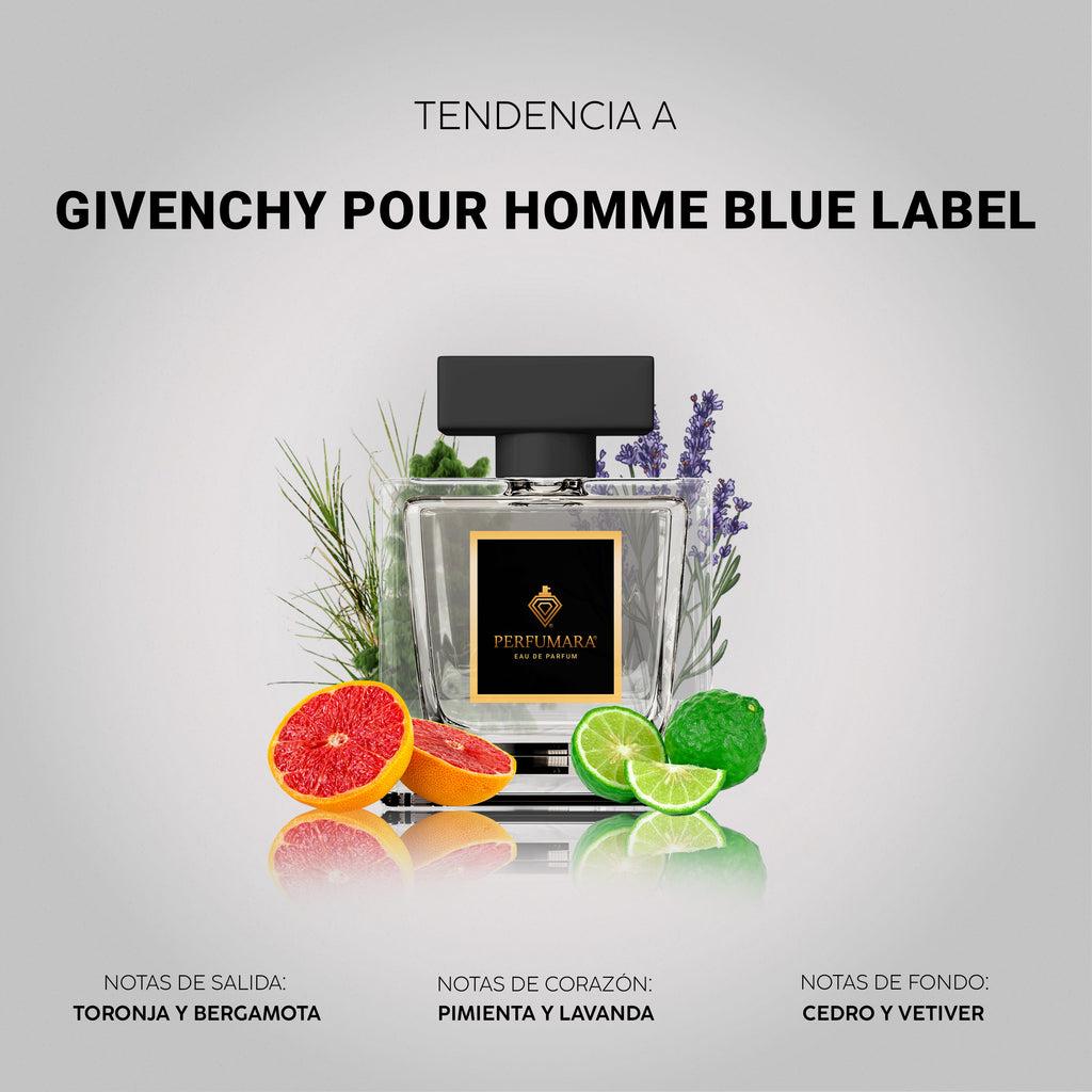 Tendencia a CGivenchy pour Homme Blue Label