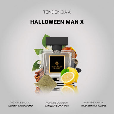 Tendencia a Halloween Man X