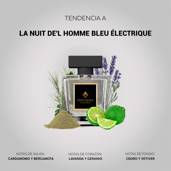 Tendencia a CLa Nuit de L'Homme Bleu Électrique