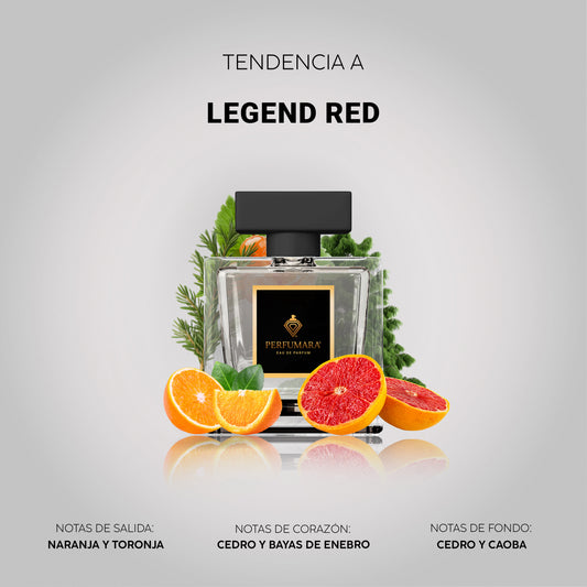 Tendencia  a CLegend Red