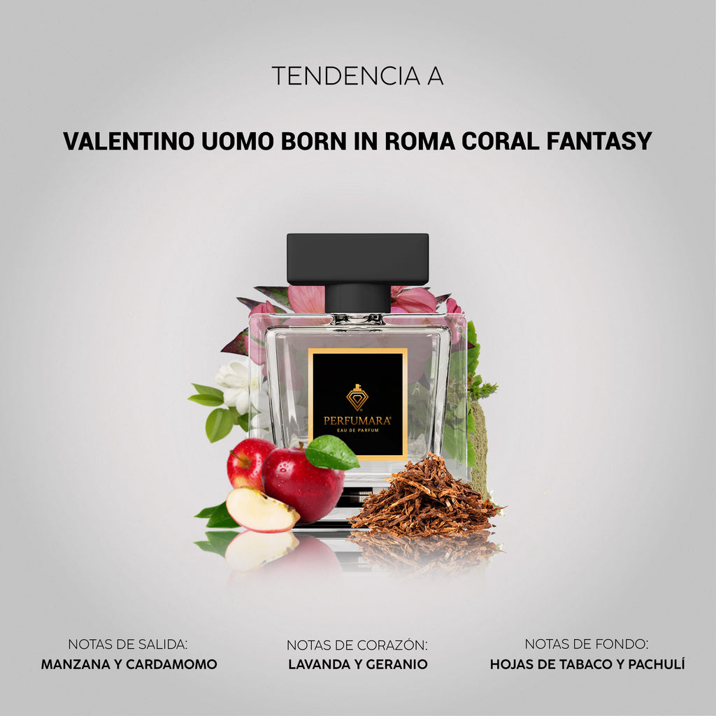 Tendencia a Valentino Uomo Coral Fantasy