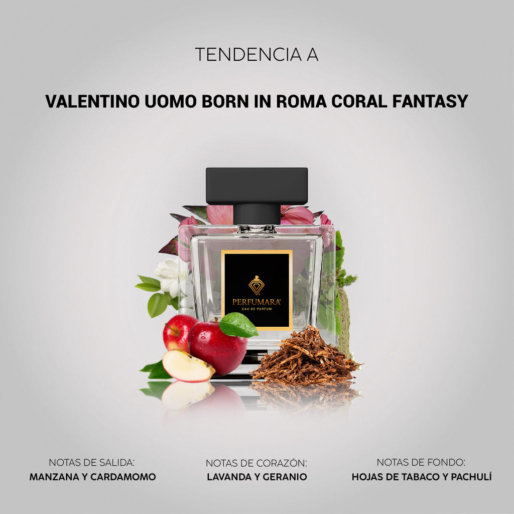 Tendencia a CValentino Uomo Coral Fantasy