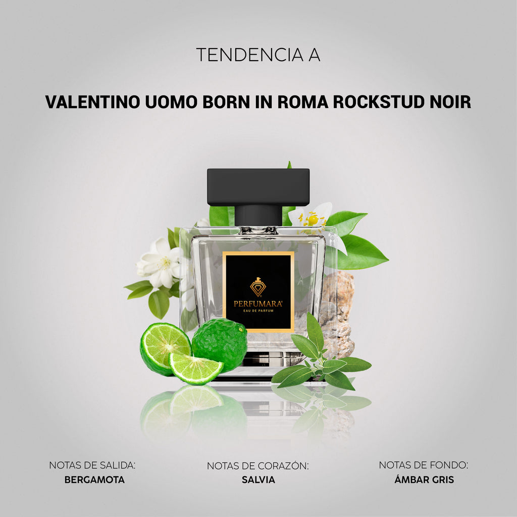 Tendencia a CValentino Uomo Born In Roma Rockstud Noir