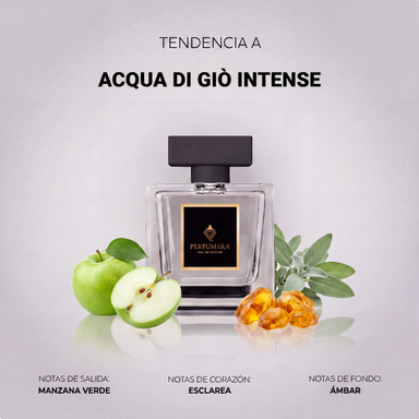 Tendencia a CAcqua Di Intense