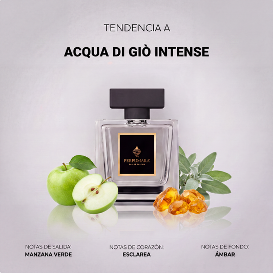 Tendencia a CAcqua Di Intense