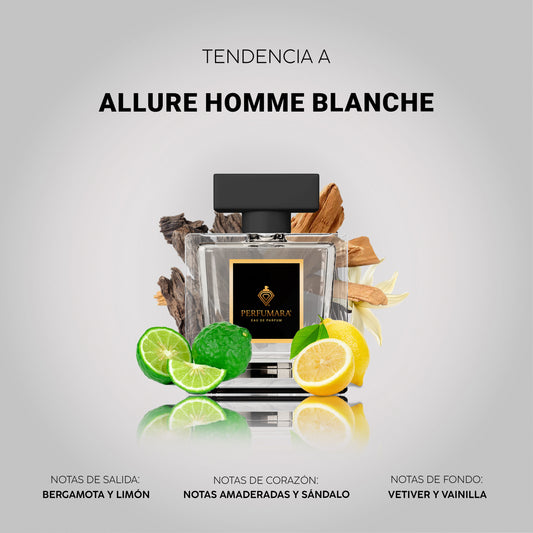 Tendencia a CAllure Homme Blanche