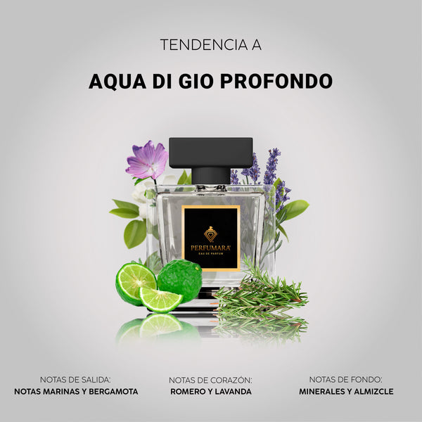 Tendencia a CAqua De Gio Profondo