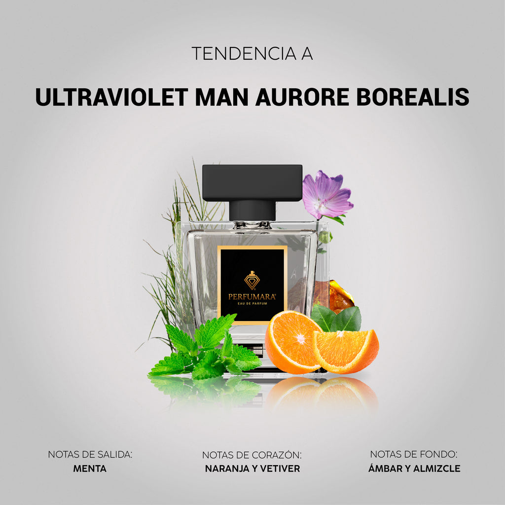 Tendencia a CUltraviolet Man Aurore Borealis