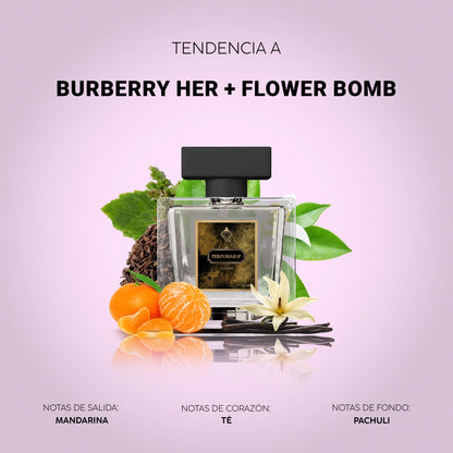 DBURBERRY HER + FLOWER BOMB