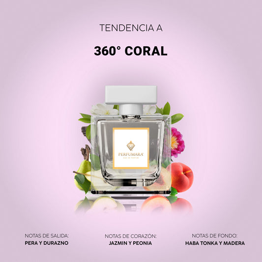 Tendencia a D360° Coral