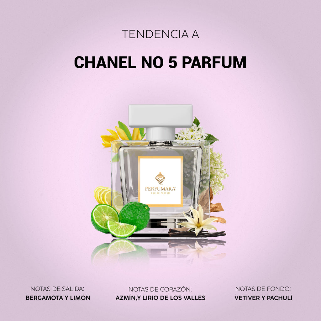 Tendencia a DChanel No 5 Parfum