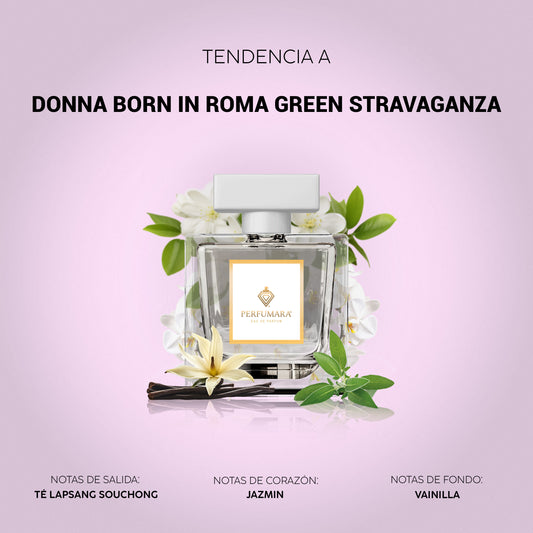 Tendencia a DDonna Born in Roma Green Stravaganza