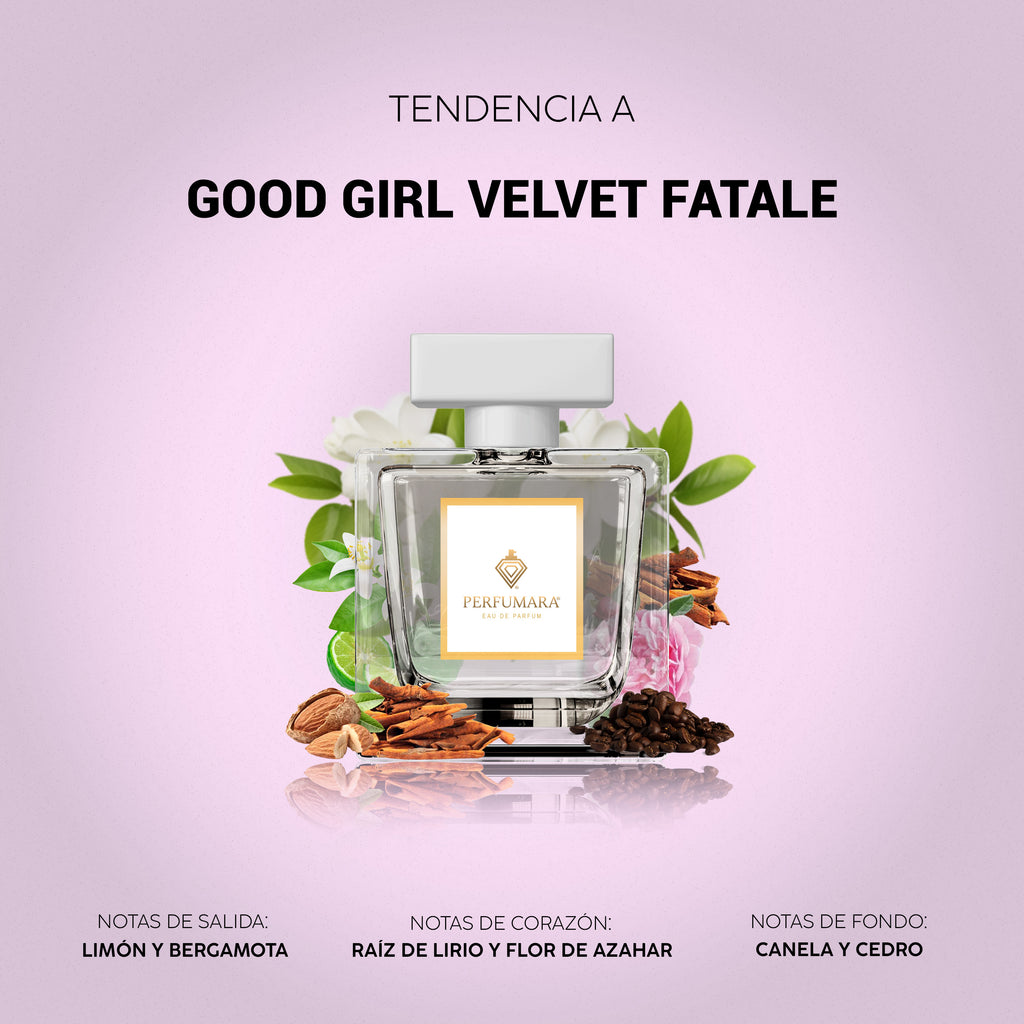 Tendencia a Good Girl Velvet Fatale
