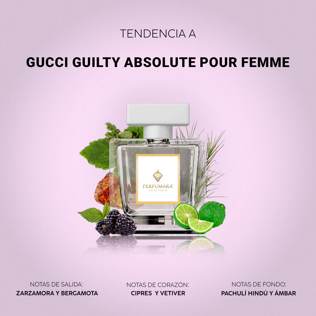 Tendencia a Gucci Guilty Absolute pour Femme