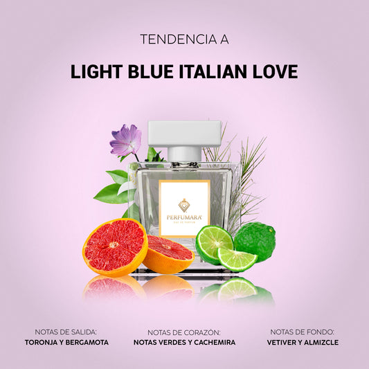 Tendencia a CLight Blue Italian Love