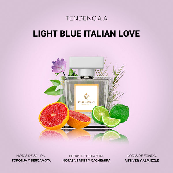 Tendencia a DLight Blue Italian Love