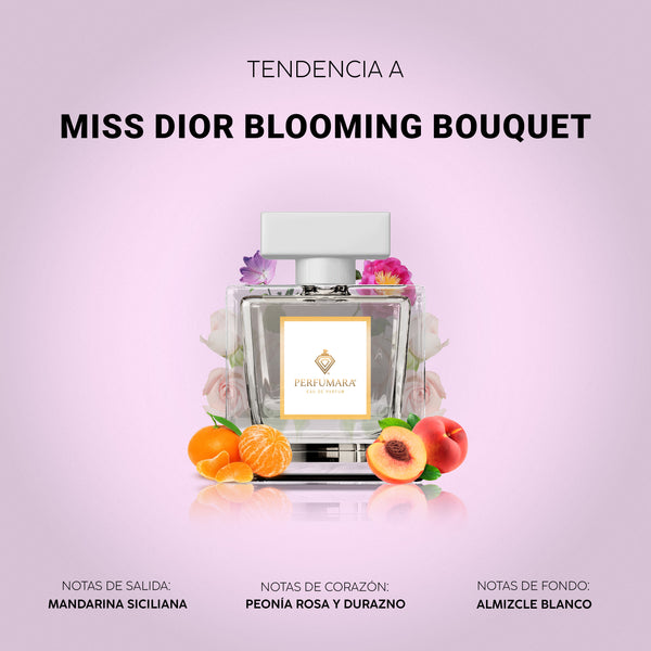 Tendencia  a DMiss Dior Blooming Bouquet