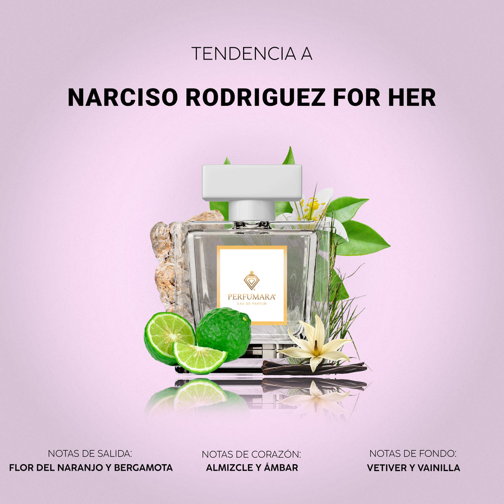 Tendencia a Narciso Rodriguez For Her