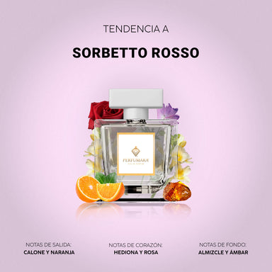 Tendencia a Sorbetto Rosso