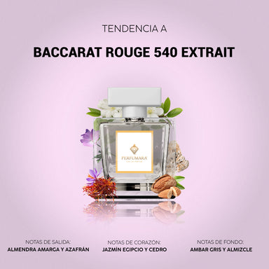 Tendencia a UBaccarat Rouge 540 Extrait
