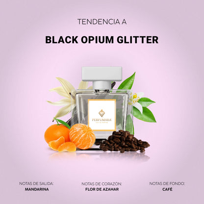 Tendencia a DBlack Opium Glitter