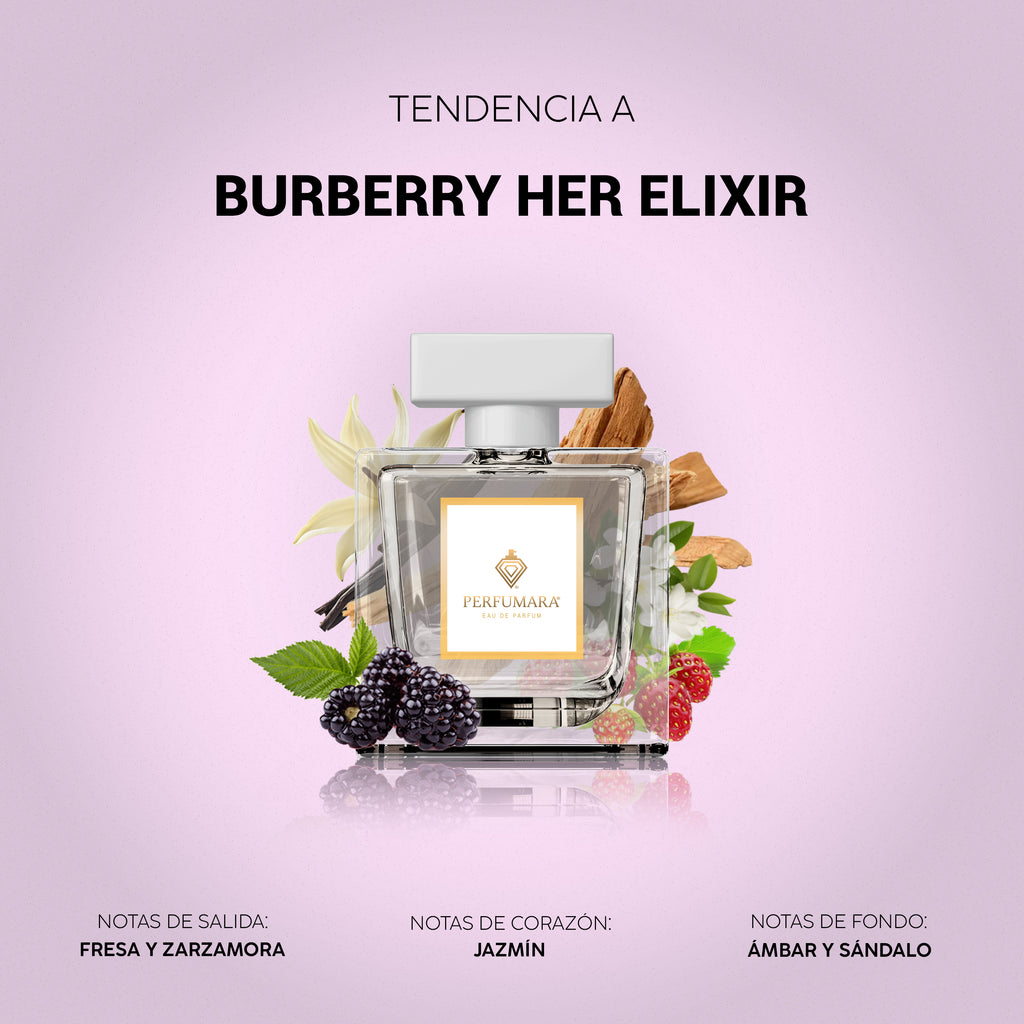 Tendencia a DBurberry Her Elixir de Parfum