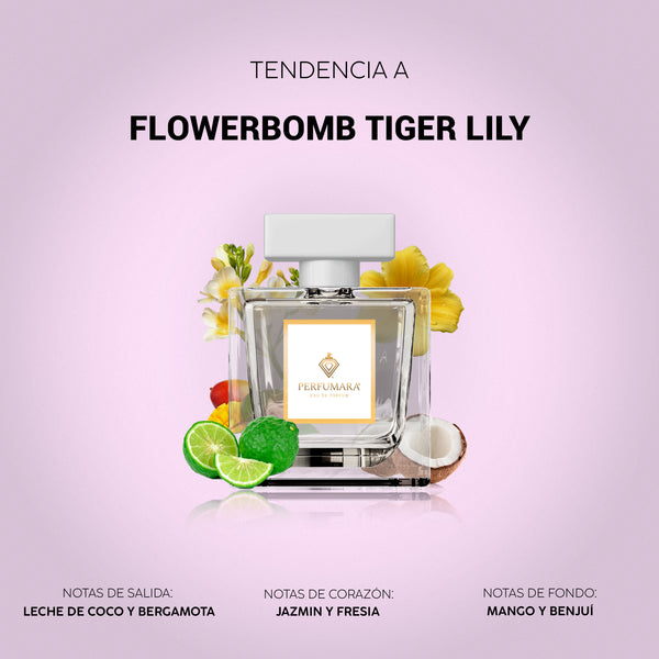 Tendencia a DFlowerbomb Tiger Lily