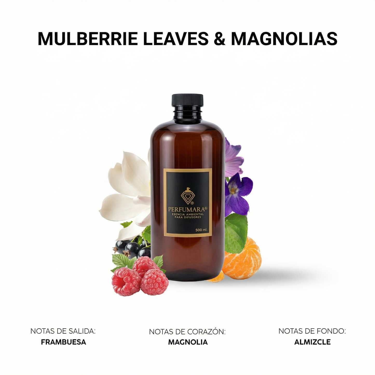 Mulberrie Leaves y Magnolias