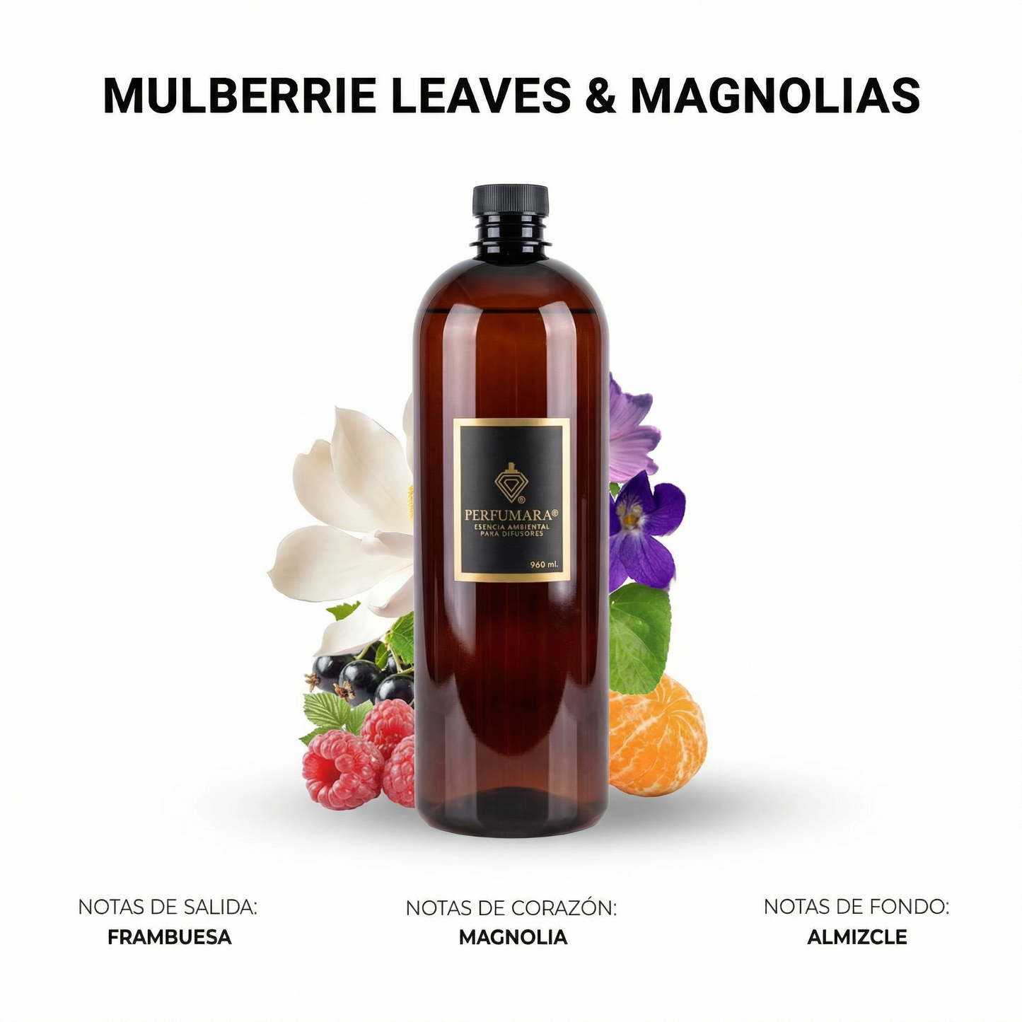 Mulberrie Leaves y Magnolias