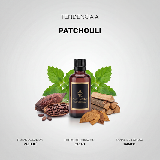 Patchouli (Aroma intenso terroso y maderoso)