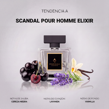 Tendencia a CScandal Pour Homme Elixir