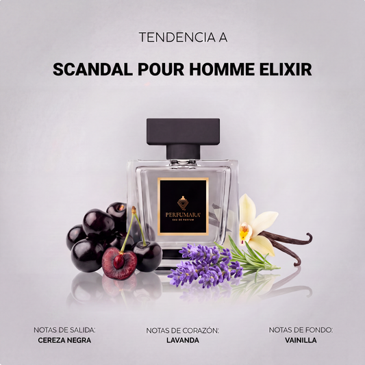 Tendencia a CScandal Pour Homme Elixir