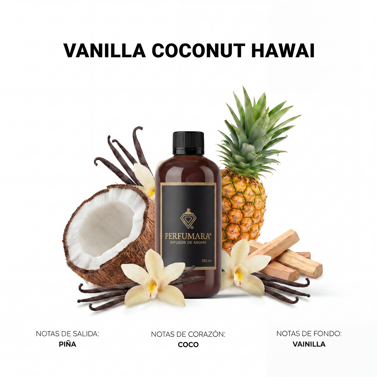Vanilla Coconut Hawai (Hawai en mi casa)